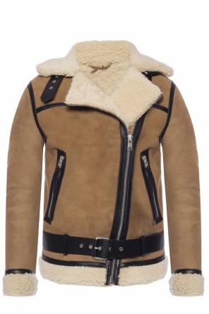 ‘rei’ fur-trim jacket, zdjęcie 1 ‘rei’ fur-trim jacket od AllSaints